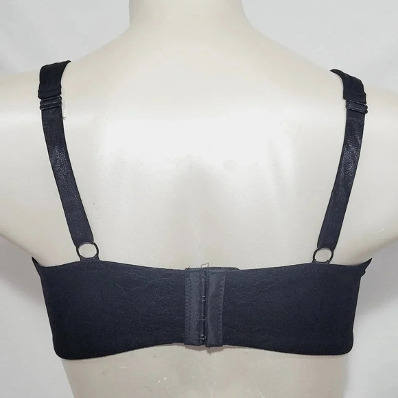 Avenue Body Contour Molded Cup Underwire Bra 42DDD Black Excel - Picture 4 of 9